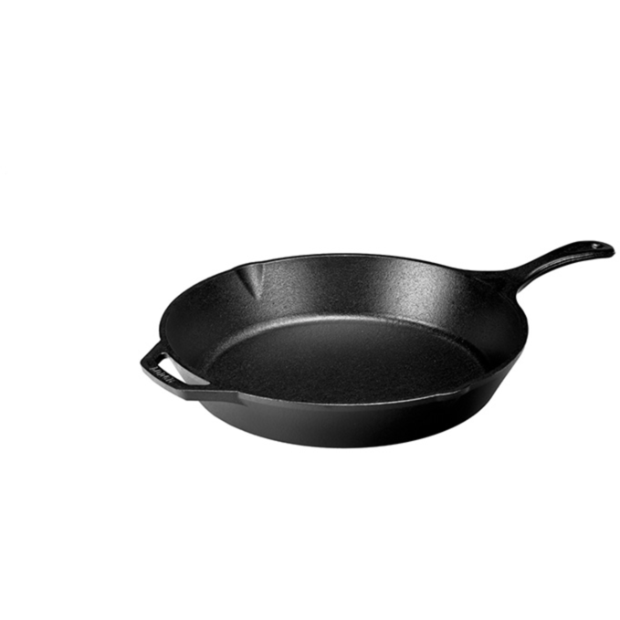 Lodge Bratpfanne L12SK3 mit Stiel Pfanne, schwarz, Ø 33,7cm