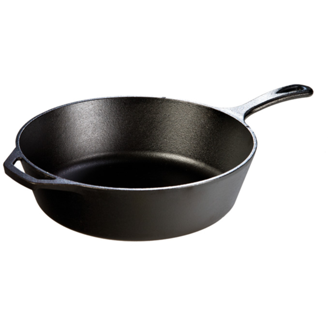 Lodge Bratpfanne L10DSK3 tief, mit Stiel Pfanne, schwarz, Ø 30,5cm