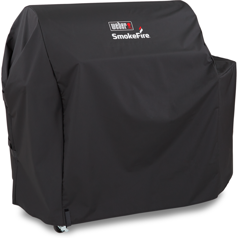 Weber Premium Haube Schutzhaube, grau, Weber SmokeFire EX6 Holzpellet-Grill