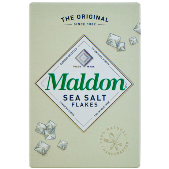Maldon Sea Salt Flakes Gewürz, 125 g, Faltschachtel