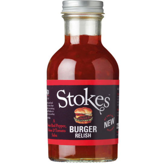 Stokes Sauces Burger Relish, 265 ml