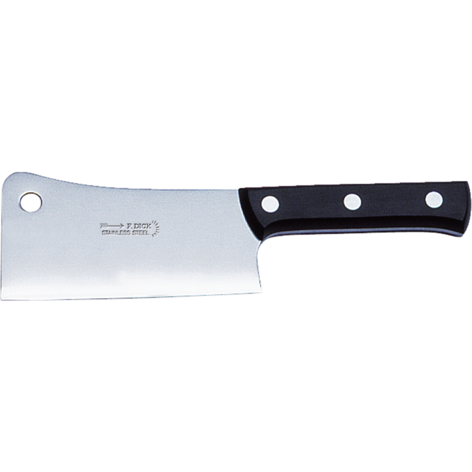 DICK Küchenspalter, 15cm Messer, schwarz