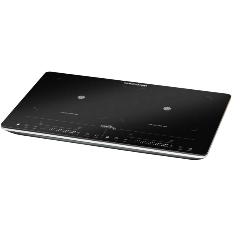 Rommelsbacher Doppelkochplatte CT 3420/IN Kochplatte, schwarz