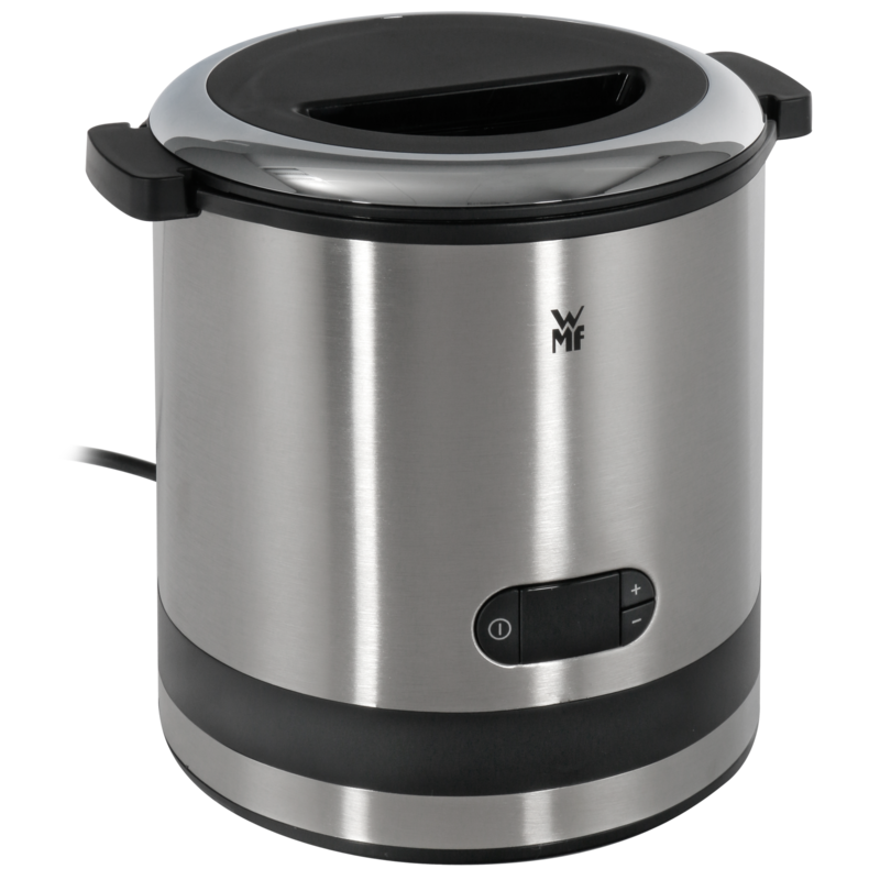 WMF KÜCHENminis Ice Maker Eismaschine, edelstahl/schwarz