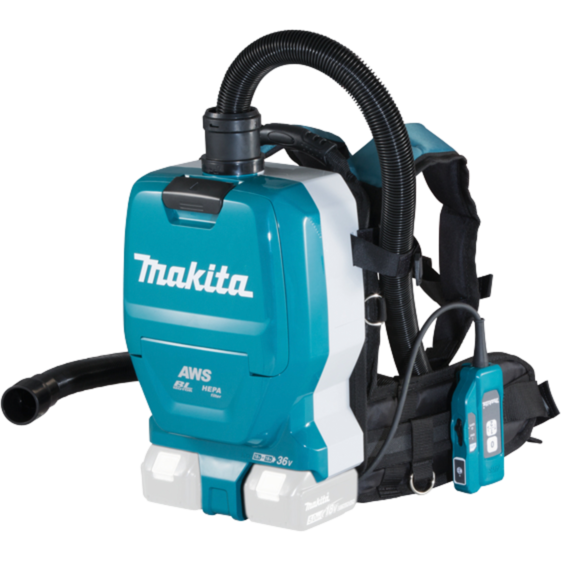 Makita DVC265ZXU Bodenstaubsauger, blau/schwarz, ohne Akku und Ladegerät