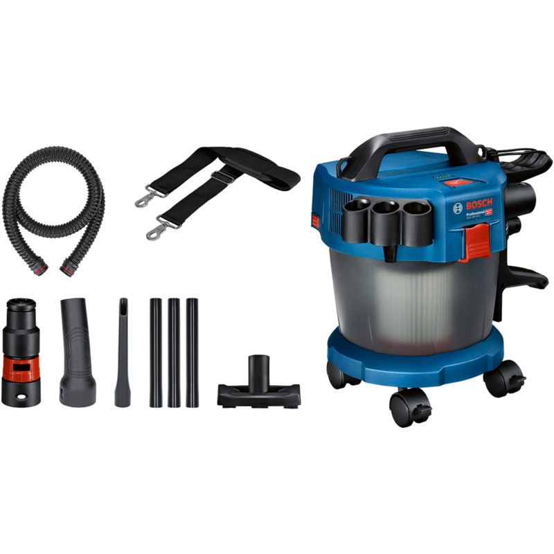Bosch Professional GAS 18V-10 L Nass-/Trockensauger, blau, ohne Akku und