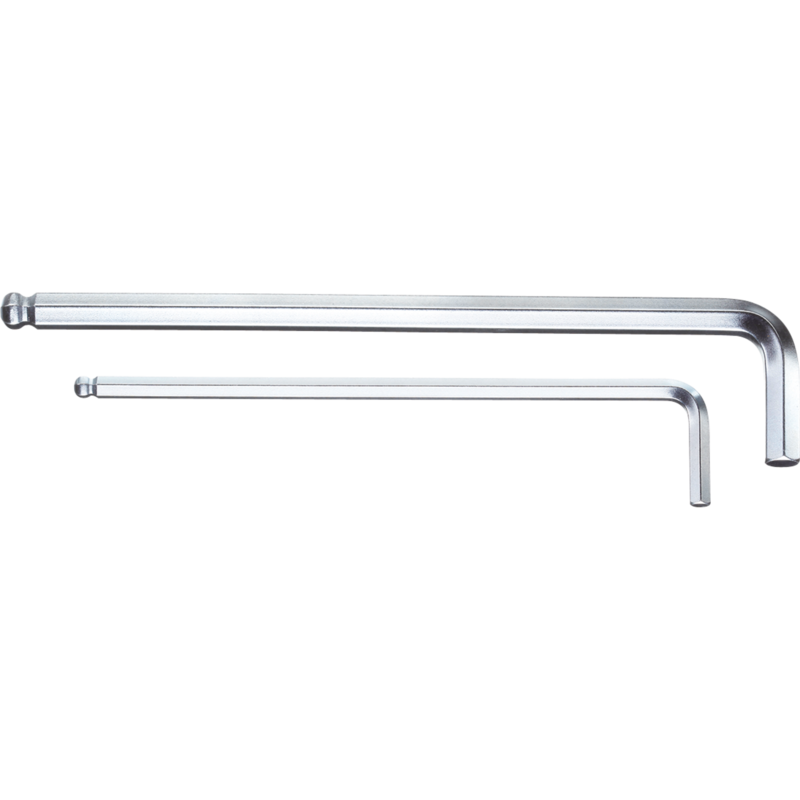 GEDORE Winkelschraubendreher Innen-Sechskant lang, 3mm Schraubendreher, chrom