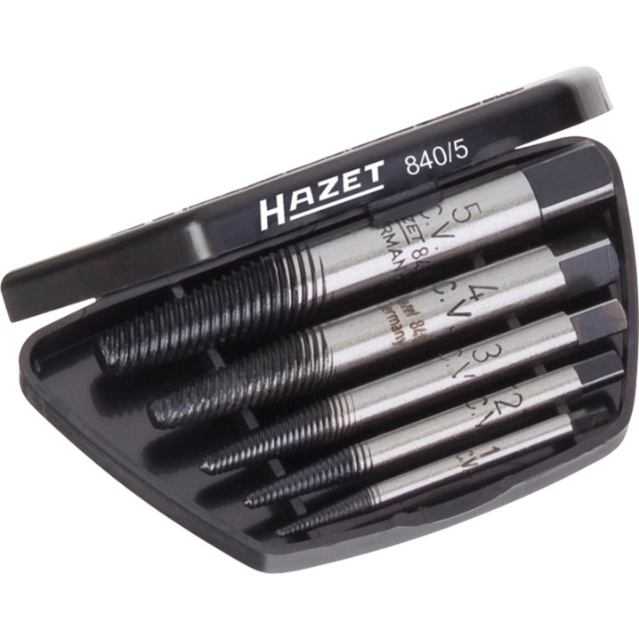Hazet Schraubenausdreher-Satz 840/5, 5-teilig Ausdreher