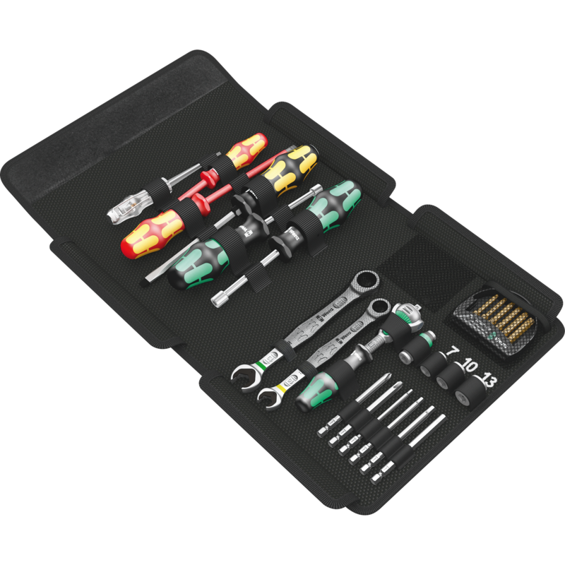 Wera Kraftform Kompakt SH 1 Sanitär / Heizung / Plumbkit, 25-teilig