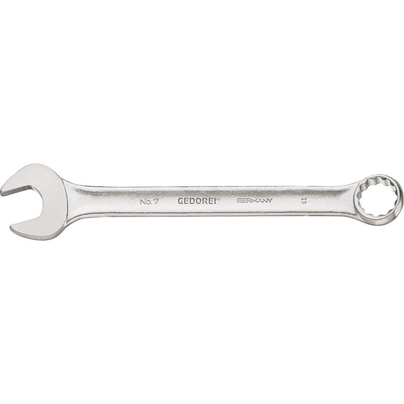 GEDORE Ring-Maulschlüssel 7 22, UD-Profil 22mm Schraubenschlüssel, chrom