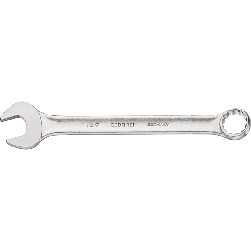 GEDORE Ring-Maulschlüssel 7 18, UD-Profil 18mm Schraubenschlüssel, chrom