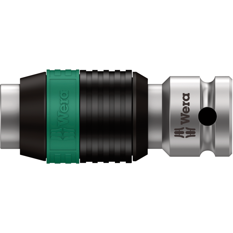Wera Zyklop-Verbindungsteil 8784 A1,1/4" Adapter, chrom/schwarz, für 1/4"