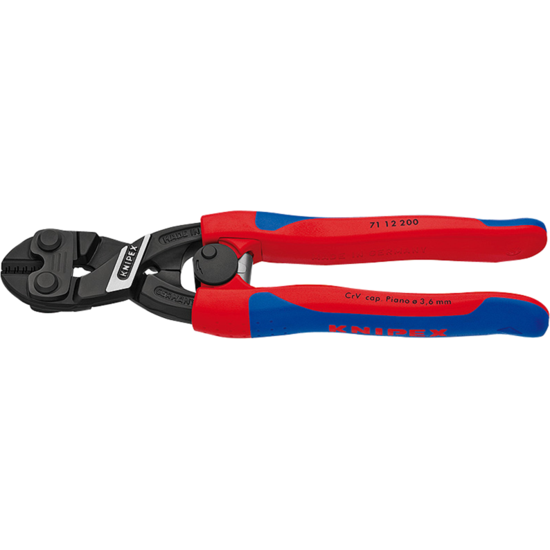 KNIPEX Kompakt-Bolzenschneider CoBolt 71 12 200 Schneid-Zange, mit