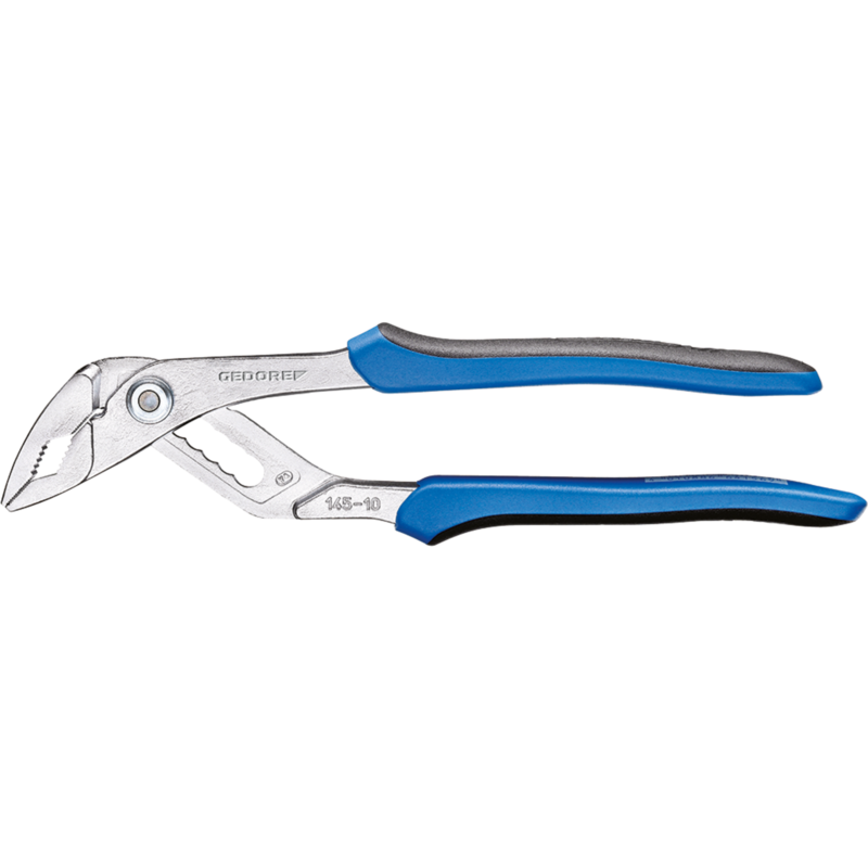GEDORE Wasserpumpenzange 10", 260mm Rohr- / Wasserpumpen-Zange, blau/schwarz