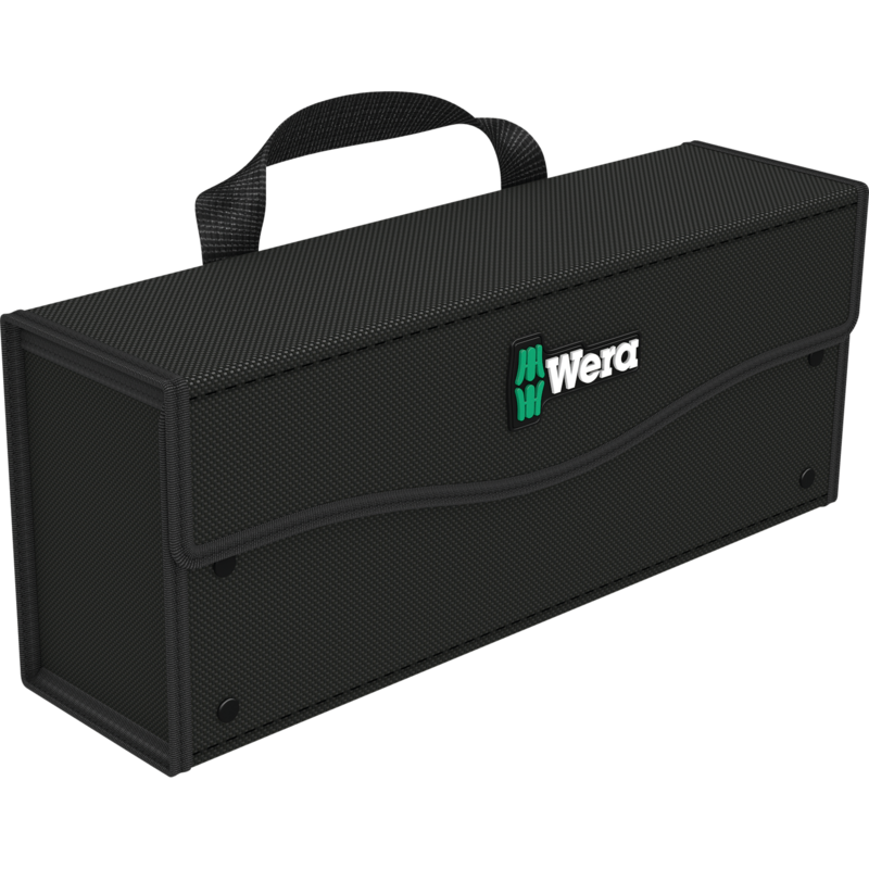 Wera 2go 3 Werkzeugbox, schwarz, mit Tragegriff