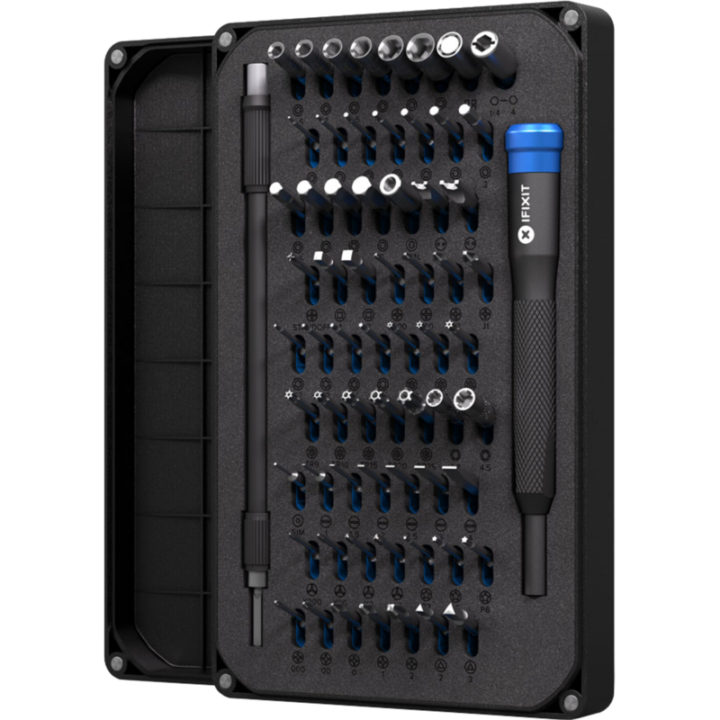 iFixit Mako Precision Bit-Satz, schwarz, 66-teilig