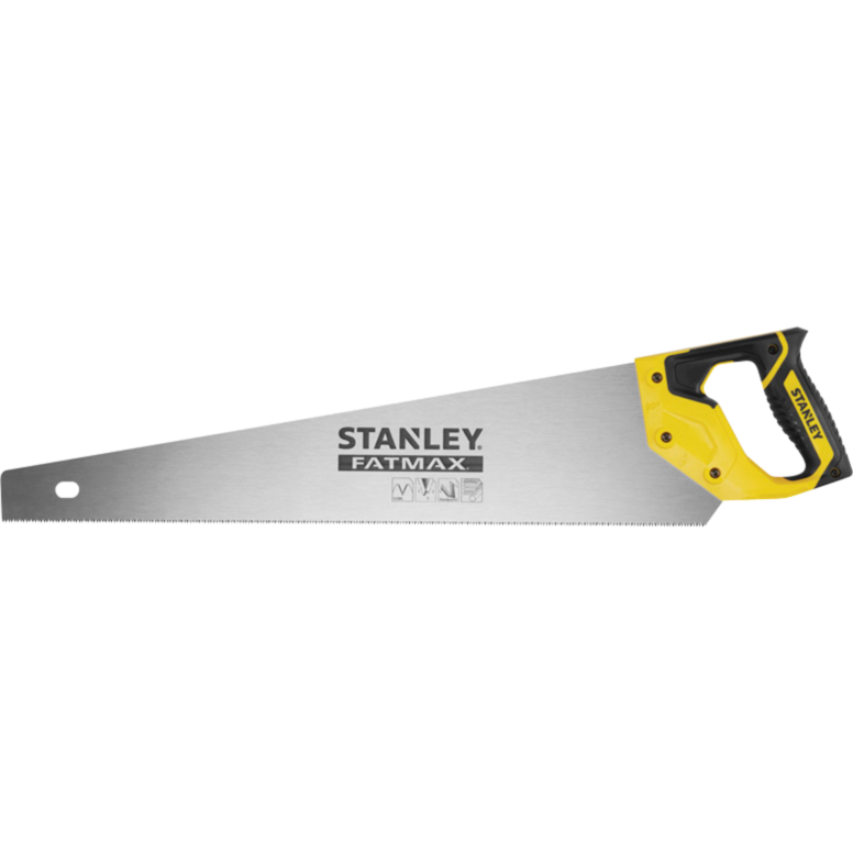 Stanley Handsäge JetCut, grob, Länge 500mm Säge, gelb/schwarz, Holzsäge