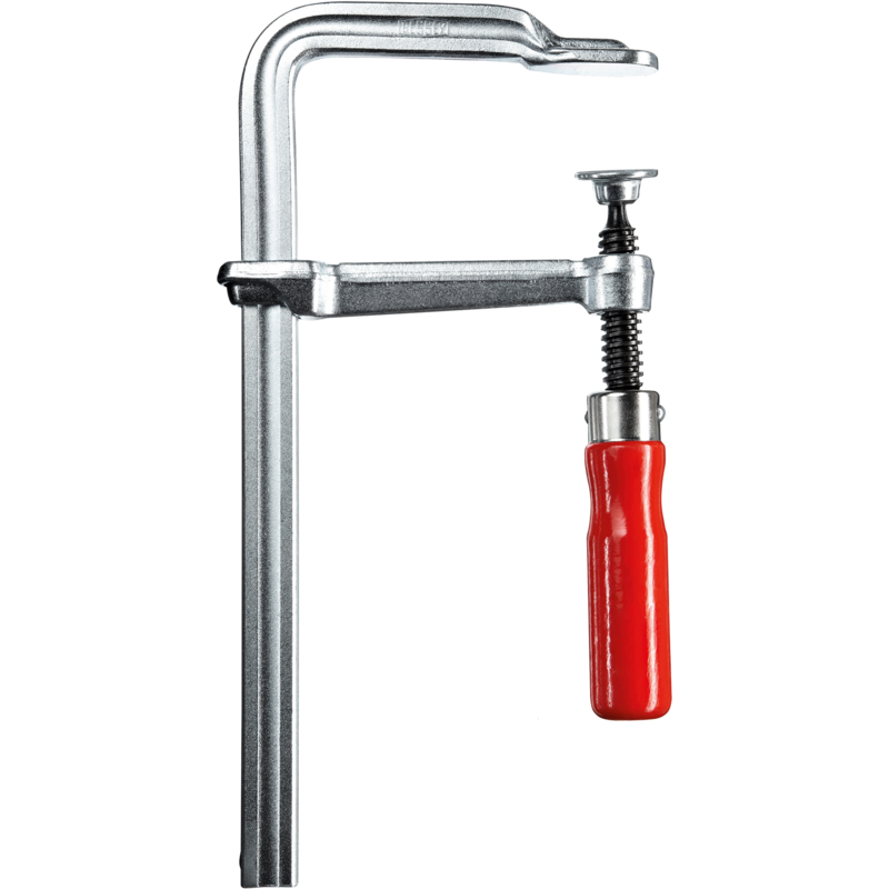 BESSEY Schraubzwinge classiX GS16 Zwinge, silber/rot, 160 / 80