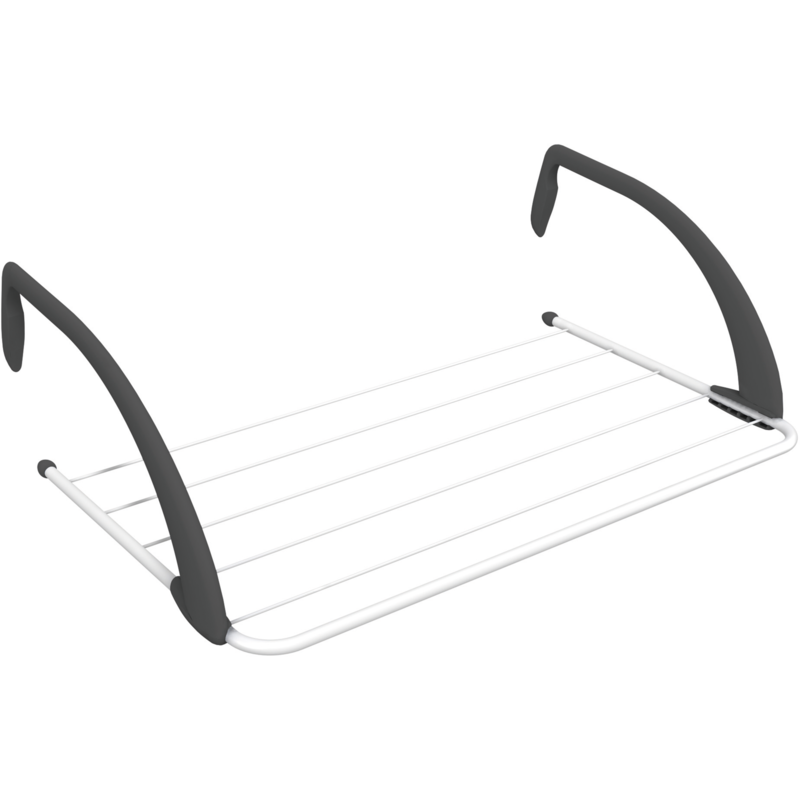 Vileda Express Heizkörpertrockner Wäscheständer, weiß/schwarz