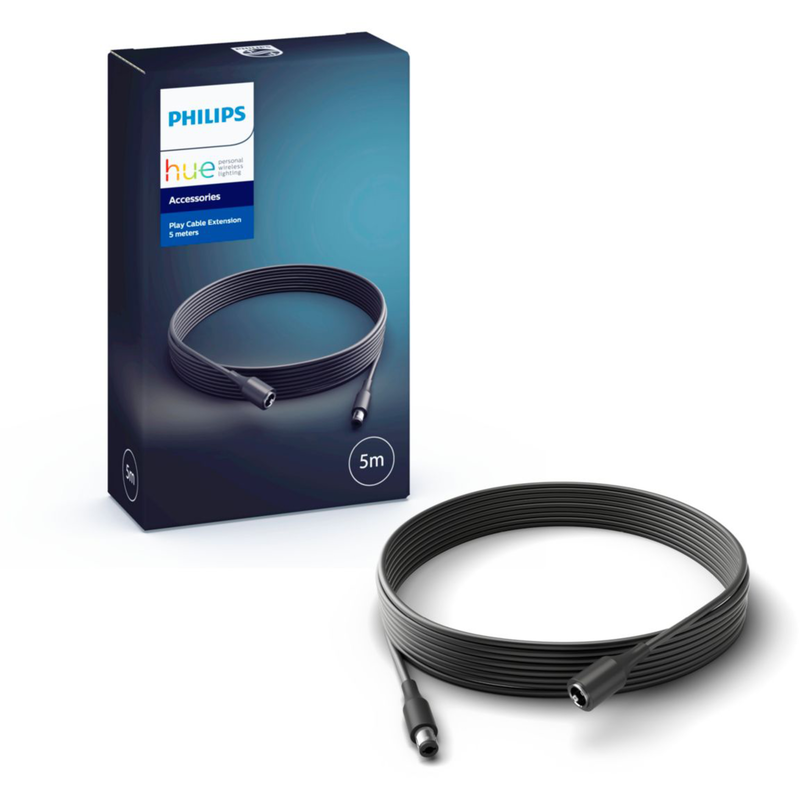 Philips Hue Play-Verlängerungskabel, 5 Meter, schwarz