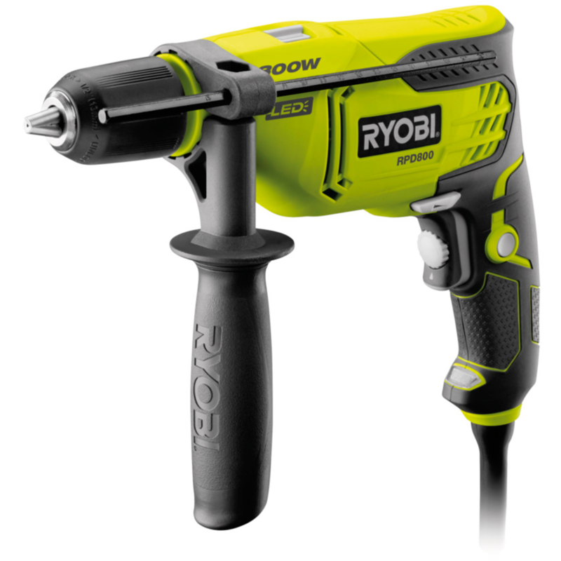 Ryobi Schlagbohrmaschine RPD800-K, grün/schwarz, 800 Watt