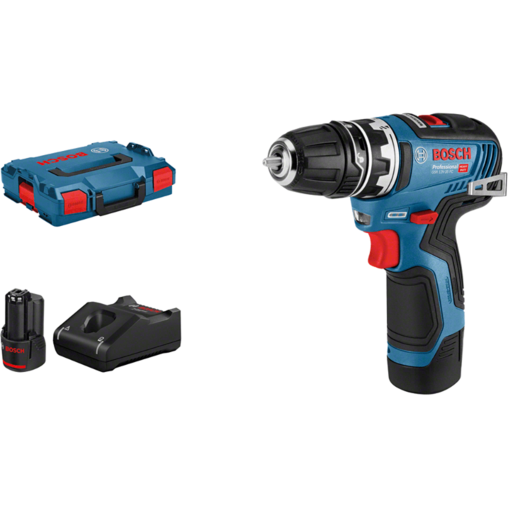 Bosch Professional Akku-Bohrschrauber GSR 12V-35 FC Professional, 12Volt