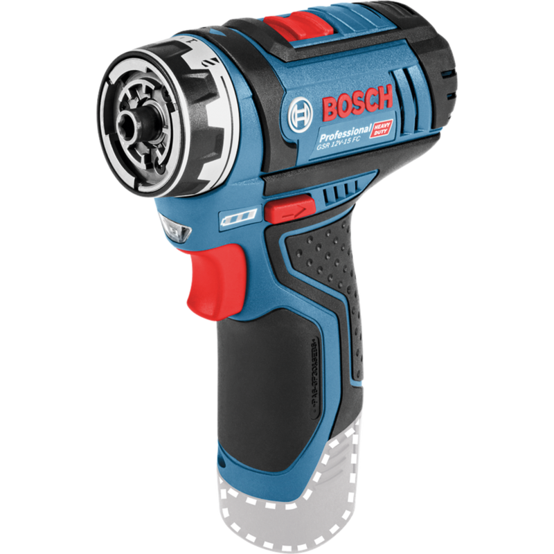 Bosch Professional Akku-Bohrschrauber GSR 12V-15 FC Professional solo, 12Volt