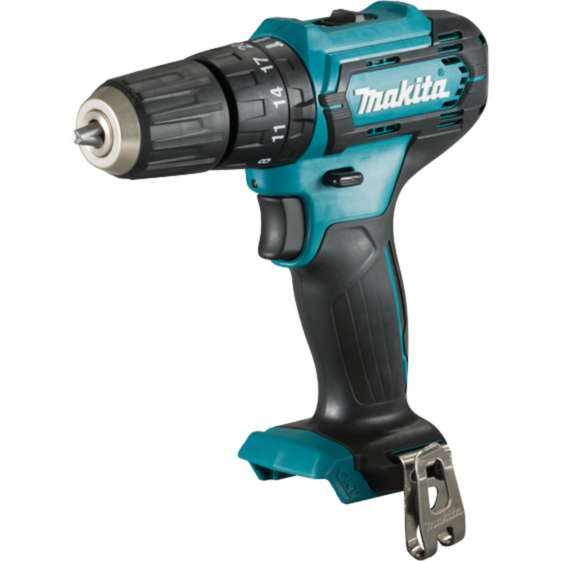 Makita Akku-Schlagbohrschrauber HP333DZ, 12Volt, blau/schwarz, ohne Akku und