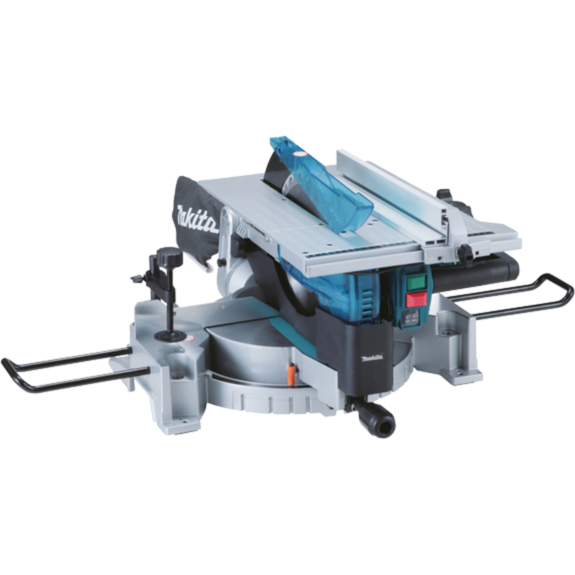 Makita Kapp-und Gehrungssäge LH1201FL, blau, 1.650 Watt