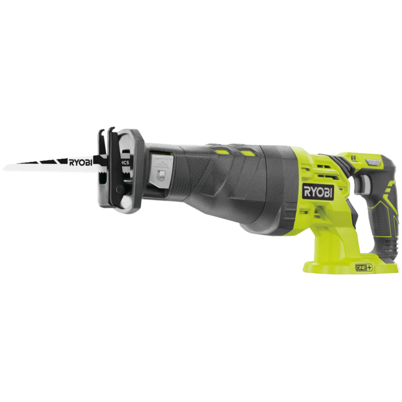 Ryobi ONE+ Akku-Säbelsäge R18RS-0, 18Volt, grün/schwarz, ohne Akku und Ladegerät