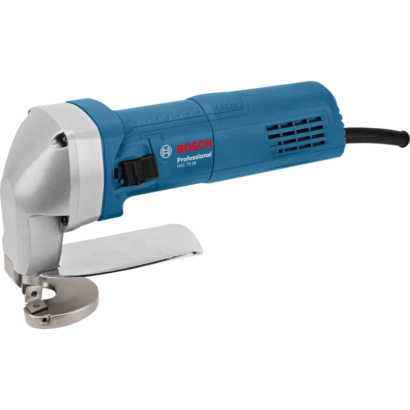 Bosch Professional Blechschere GSC 75-16 Professional, blau/schwarz, 750 Watt