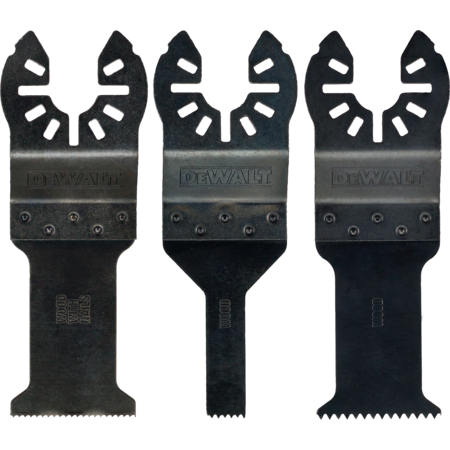 DEWALT Multitool-Zubehörset DT20713, 3-teilig Sägeblatt-Satz
