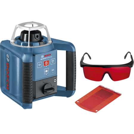 Bosch Professional Rotationslaser GRL 300 HV Professional, blau/schwarz, rote