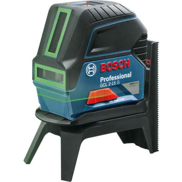Bosch Professional Kombilaser GCL 2-15 G Kreuzlinienlaser, blau/schwarz, mit