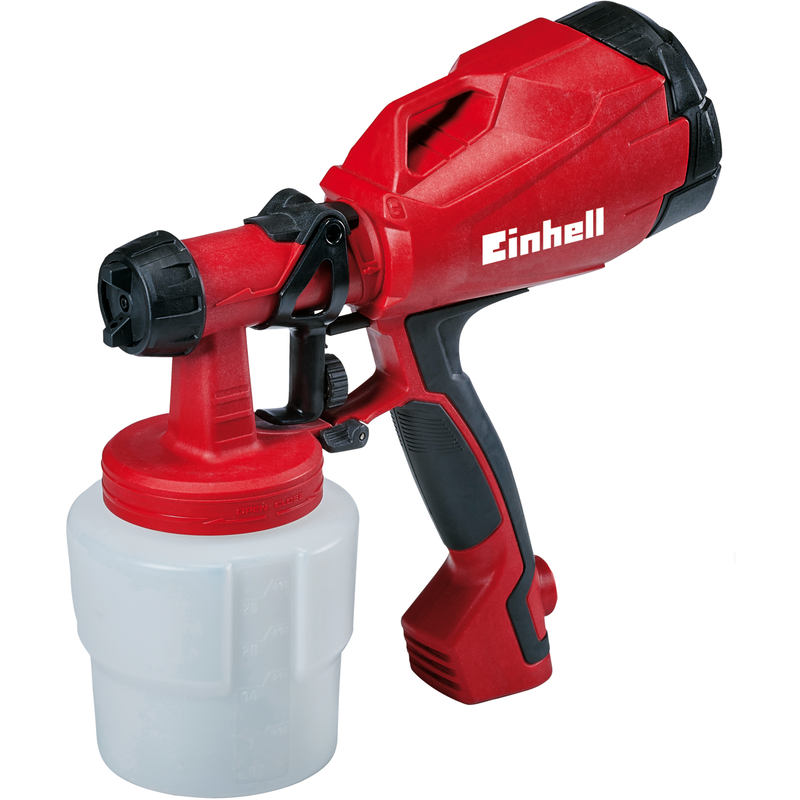 EINHELL Farbsprühpistole TC-SY 400 P Sprühpistole, rot/schwarz, 400 Watt
