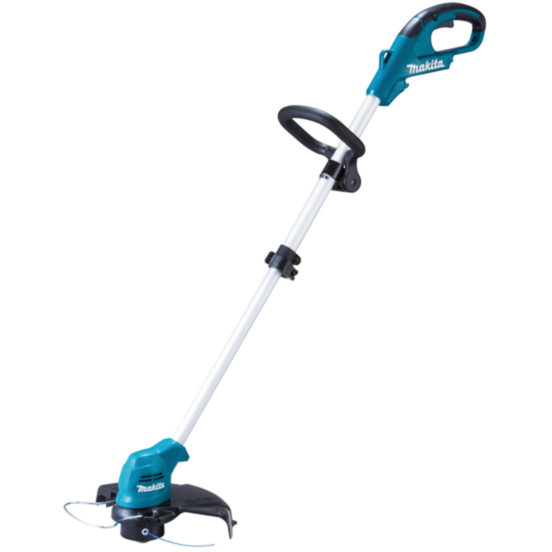 Makita Akku-Rasentrimmer UR100DZ, 10,8 / 12Volt, blau/schwarz, ohne Akku und, Gebraucht