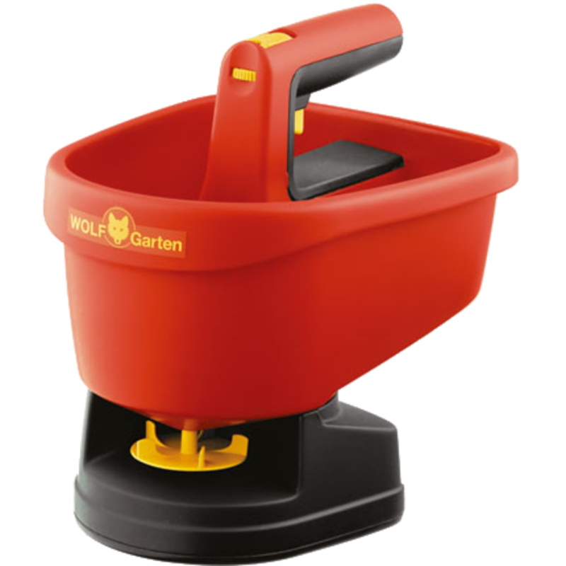 WOLF-Garten Universal-Streuer WE-B Streugerät, rot/gelb