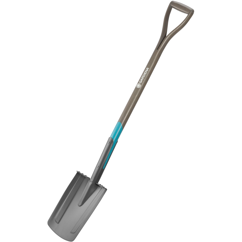GARDENA NatureLine Spaten, holz/türkis, Länge 117cm