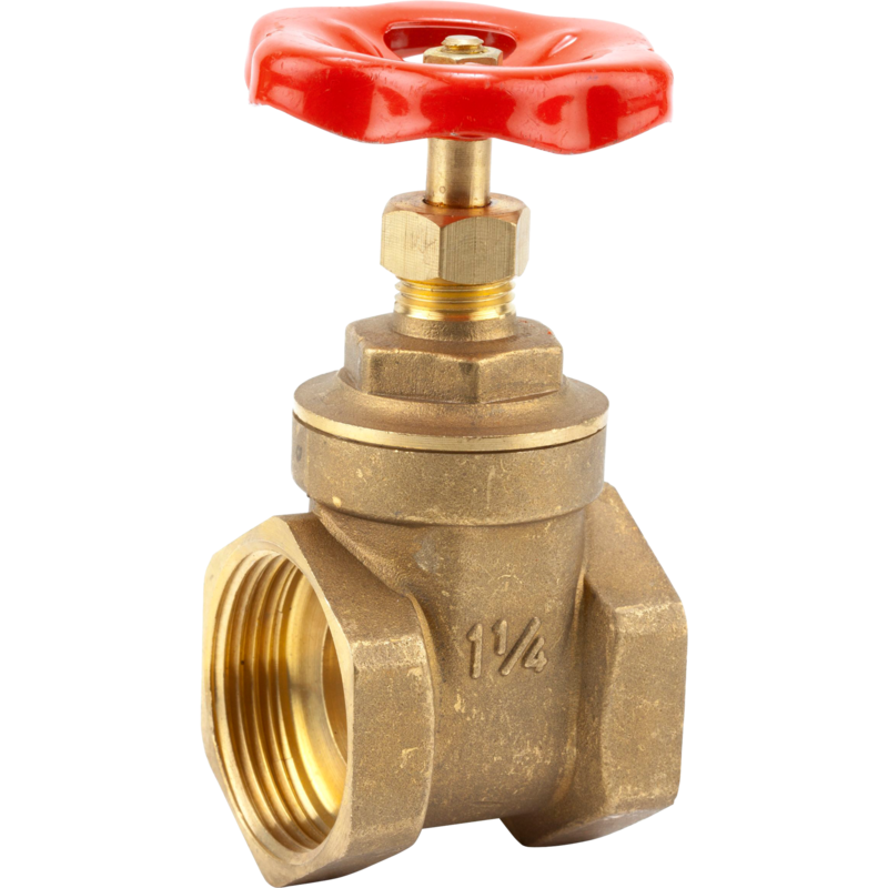 GARDENA Messing Muffen-Absperrschieber IG 42mm (G 1.1/4") Wasserhahn