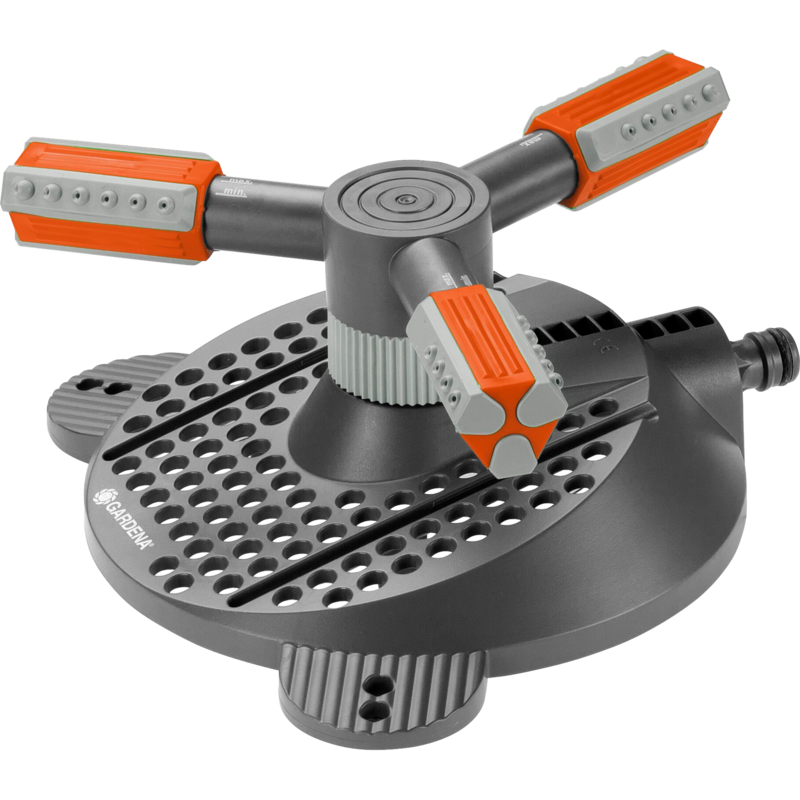 GARDENA Comfort Kreisregner Mambo Regner, grau/orange