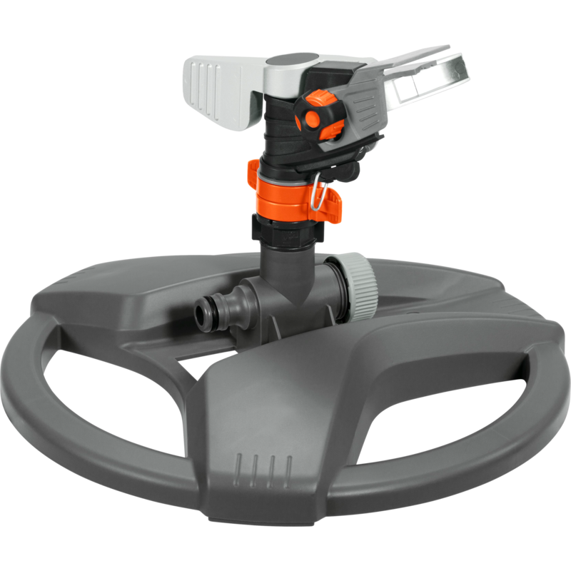 GARDENA Premium Impuls-, Kreis- und Sektorenregner Regner, grau/orange