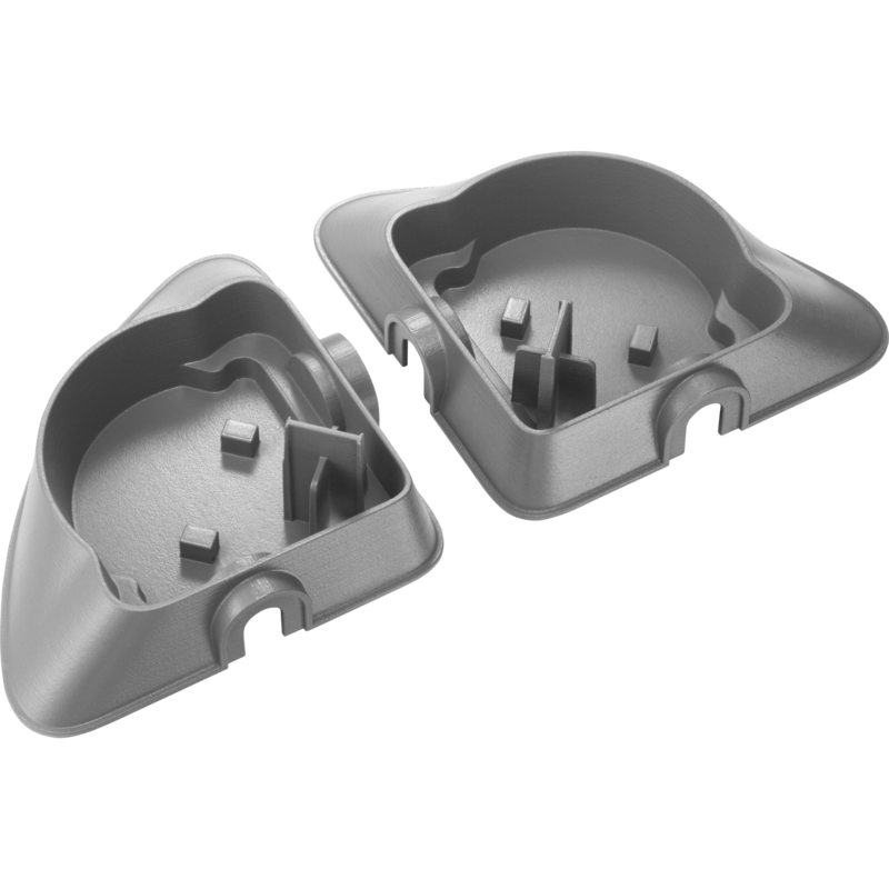 GARDENA NatureUp! Wandhalterung Ecke 13163-20, grau