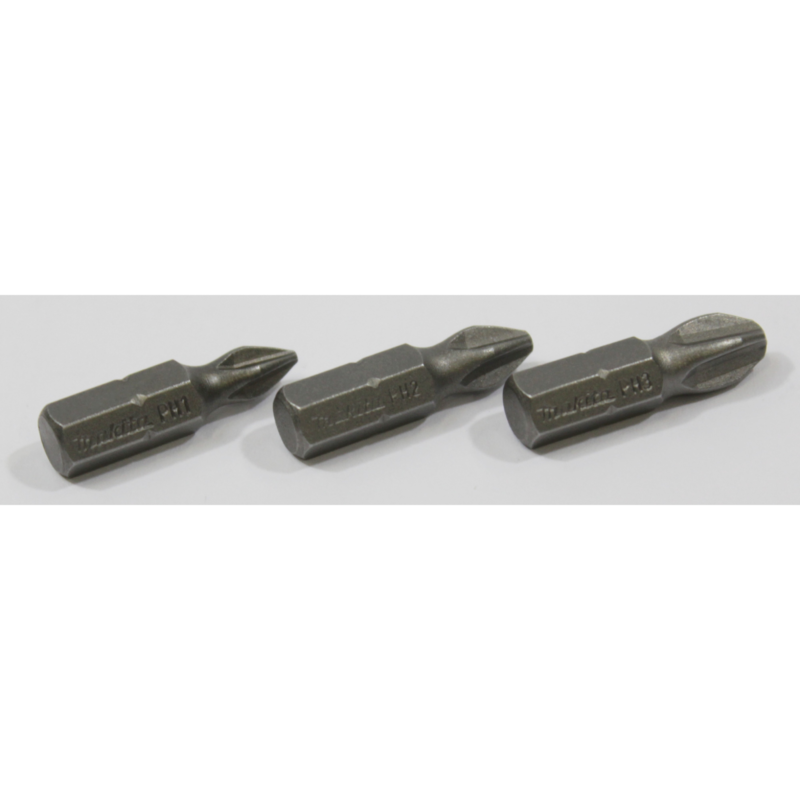 Makita PH Bit-Set B-24511, 3-teilig Bit-Satz, 25mm