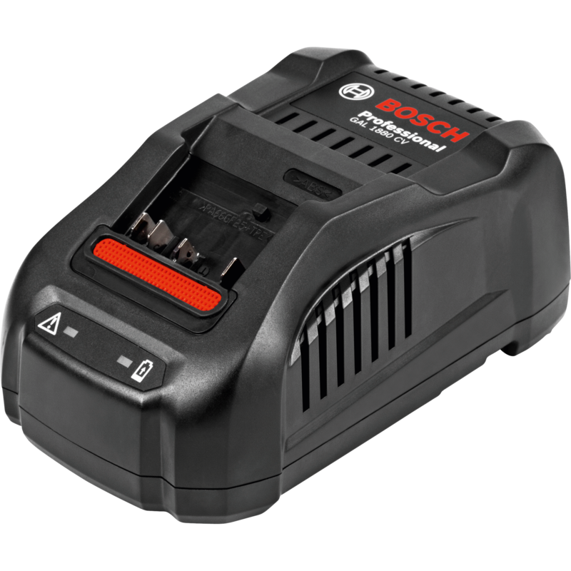 Bosch Professional Schnellladegerät GAL 1880 CV Professional Ladegerät, schwarz