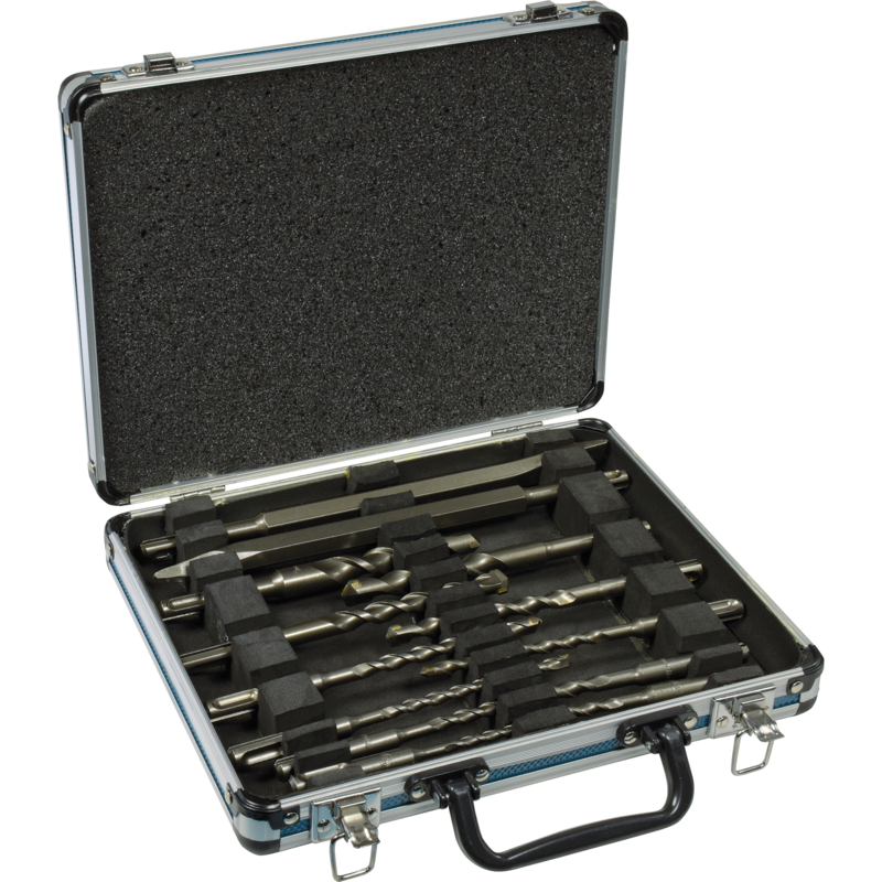 Makita Bohrer-Meißelset D-42400, SDS-plus, 13-teilig Meißel- & Bohrer-Satz