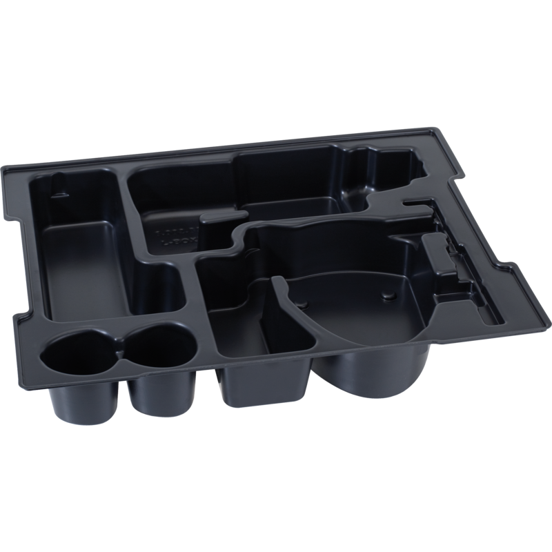Bosch Professional L-Boxx Einlage für GSC 12V-13/GWI 12V-5, schwarz, für L-BOXX