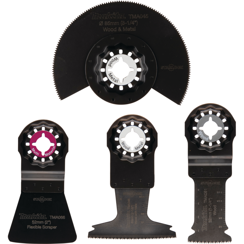 Makita B-67505 Fußboden-Set 2 Sägeblatt-Satz, 4-teilig