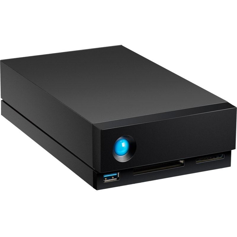LaCie 1big Dock 8 TB Festplatte, schwarz, extern, 2x Thunderbolt 3