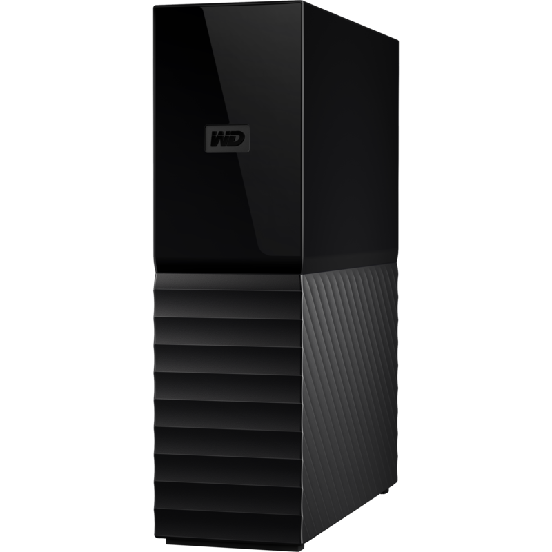 WD My Book 8 TB Festplatte, schwarz, Micro-USB-B 3.2 Gen 1 (5 Gbit/s)
