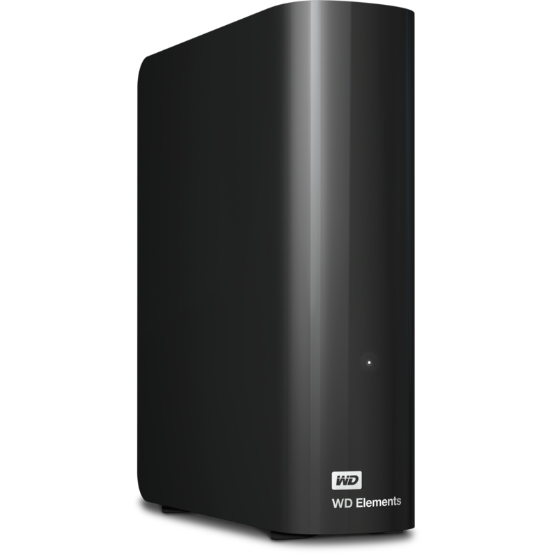 WD Elements 8 TB Festplatte, schwarz, Micro-USB-B 3.2 Gen 1 (5 Gbit/s)